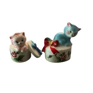 Vintage PY Japan Kitten/Cat Salt and Pepper Shakers